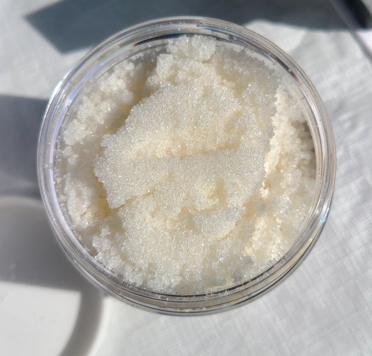 Rose Gold Coarse Sugar Scrub with Shea Butter and Avocado Oil