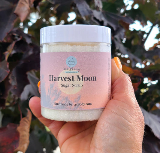 Harvest Moon Coarse Sugar Scrub with Shea Butter and Avocado Oil