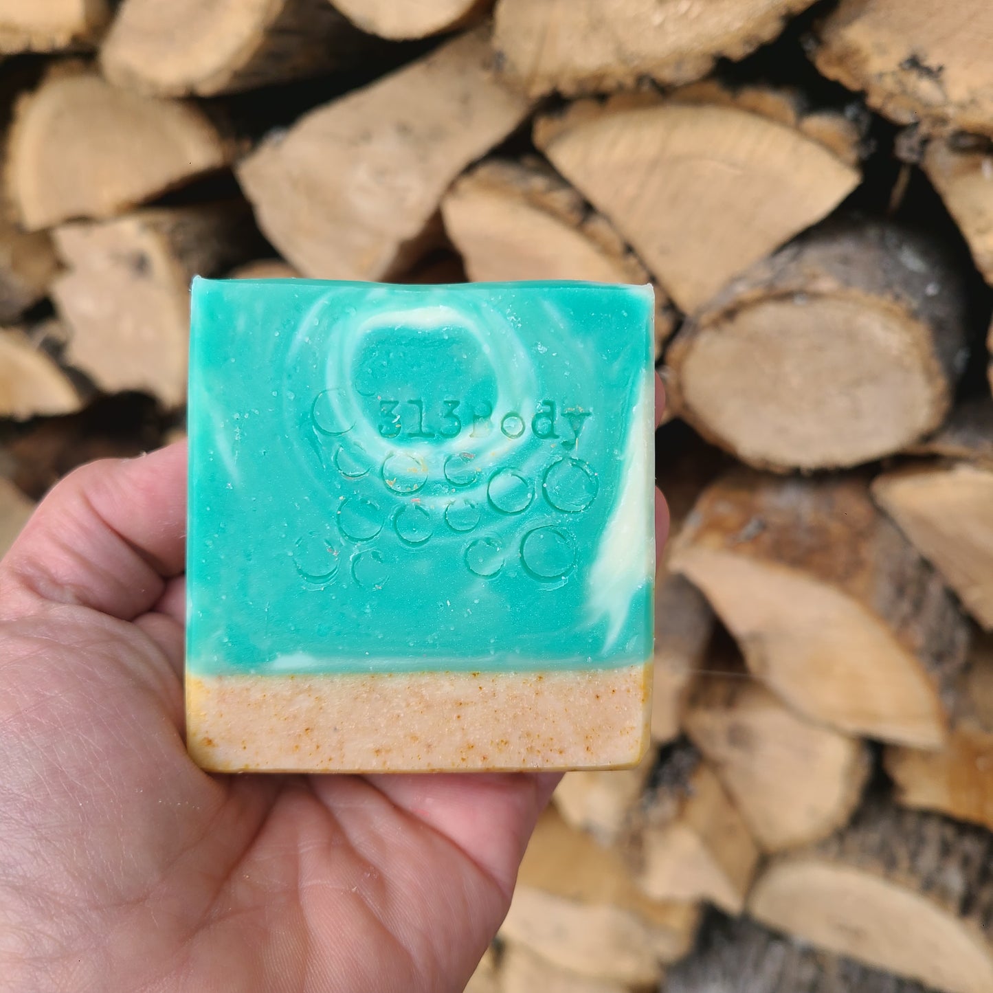 Torch Lake Sandbar ~ White Gardenia Scented Handmade Soap with Kokum Butter