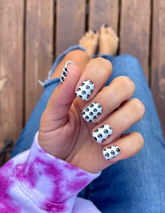 I Spy, Spry ~ Skull Design Short Square ~ SHINY