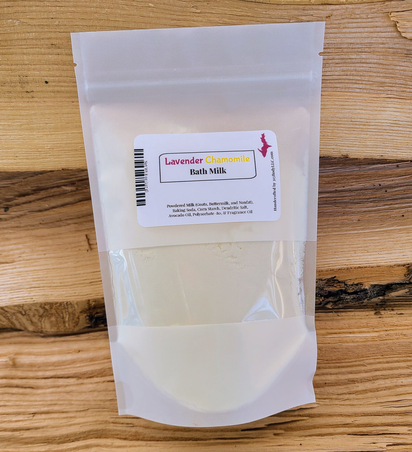 Bath Milk Soak ~ Lavender Chamomile Scented