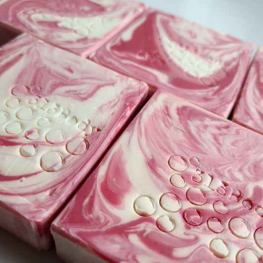 Traverse City Cherry ~ Japanese Cherry Blossom Scented Handmade Soap with Cocoa Butter