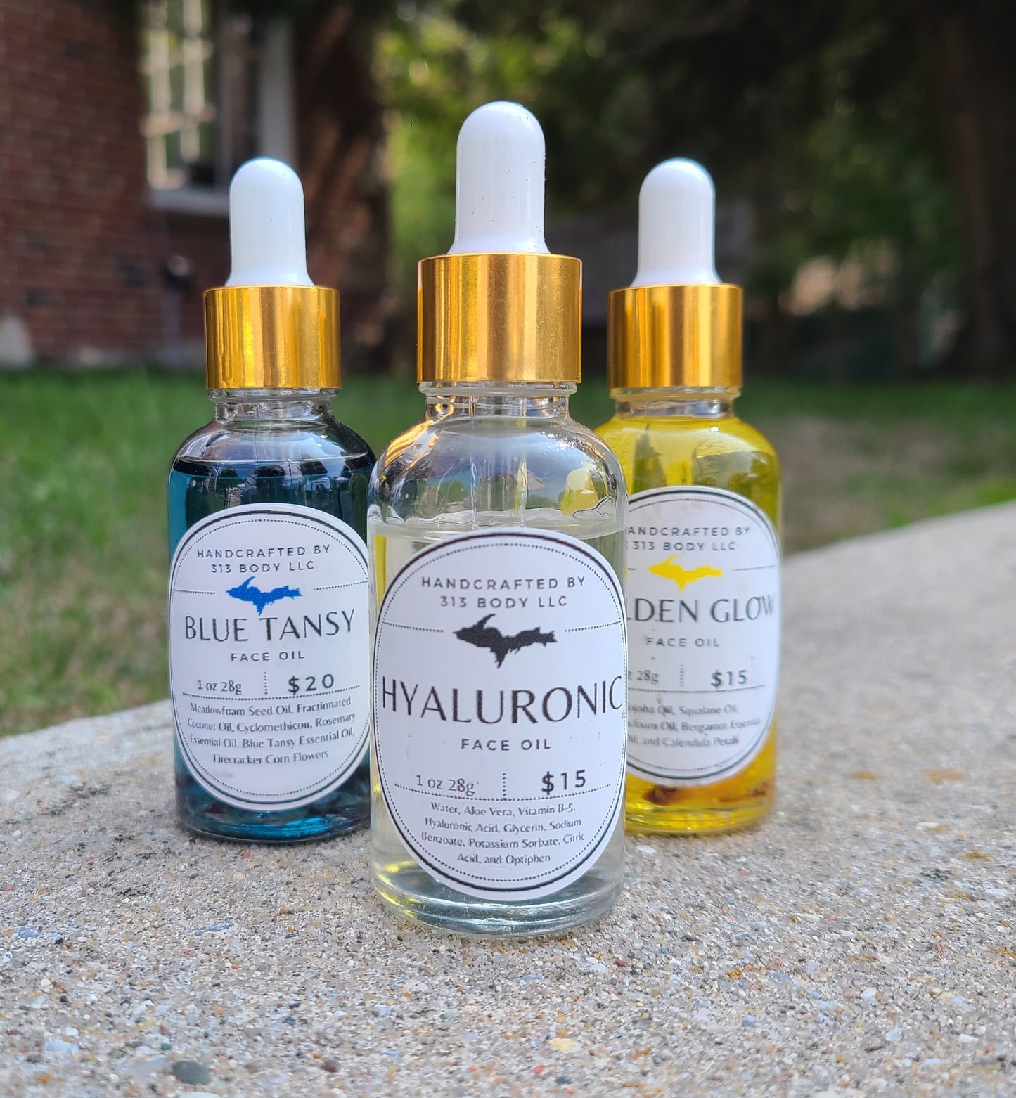 Skin Care Routine Subscription Bag ~ Hyaluronic, Blue Tansy, and Golden Glow