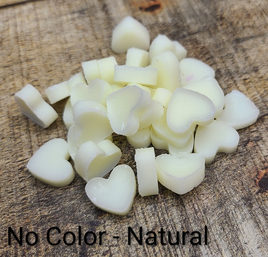 Butter Buttons ~ Solid Lotion Hearts made with Kokum Butter, Shea Butter, Jojoba Oil, and Vitamin E