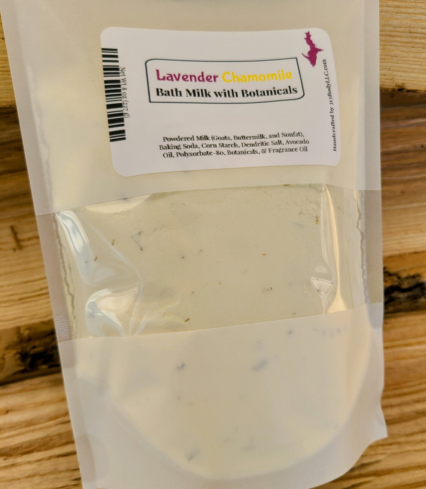 Bath Milk Soak ~ Lavender Chamomile Scented