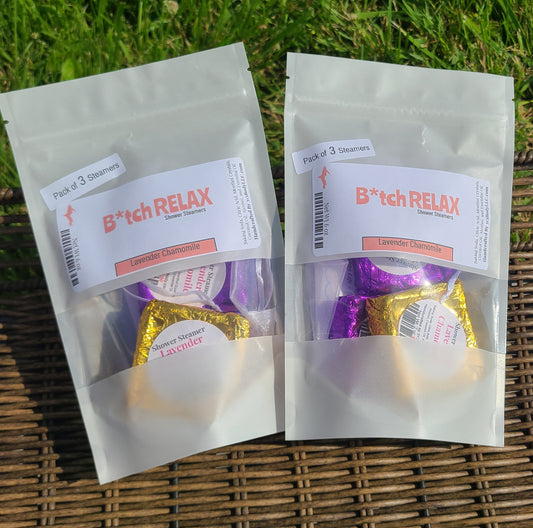 B*tch RELAX ~ Lavender & Chamomile Shower Steamer - 3 Pack COMING SOON!!