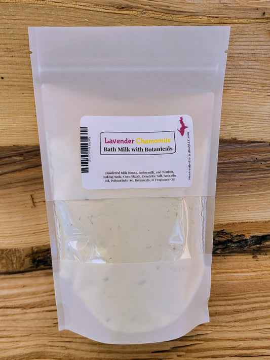 Bath Milk Soak ~ Lavender Chamomile Scented