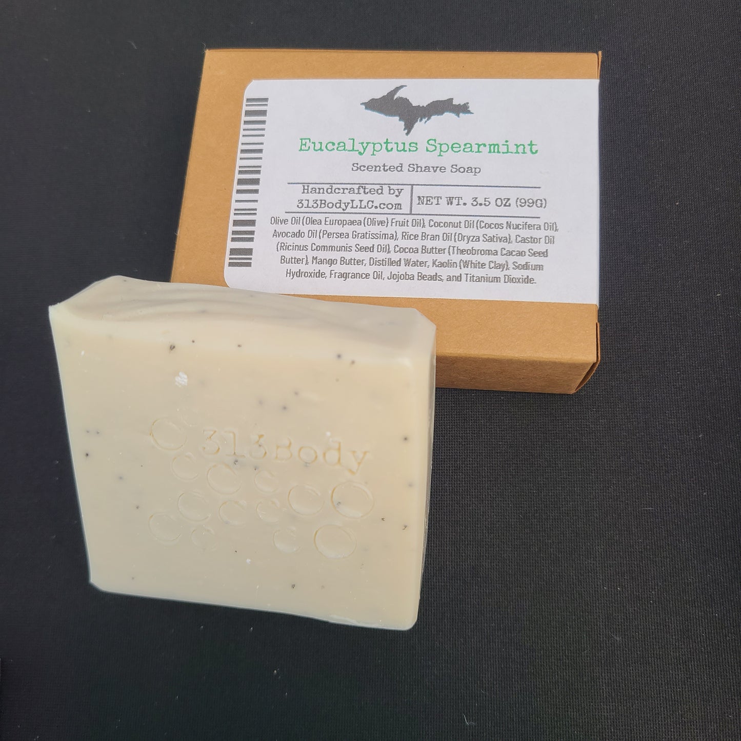 Moisturizing Shave Soap ~ Fresh Shave & Eucalyptus Spearmint Scents
