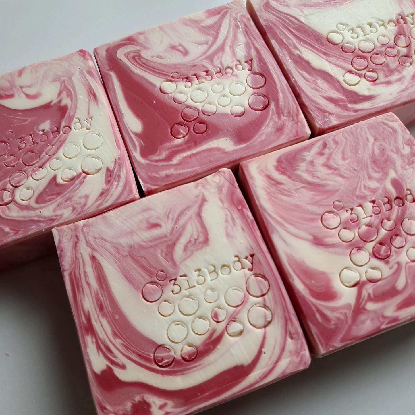 Traverse City Cherry ~ Japanese Cherry Blossom Scented Handmade Soap with Cocoa Butter