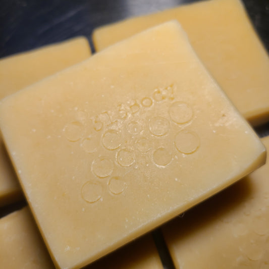 Pure and Simple Handmade Soap with Oatmeal, Goats Milk, and Shea Butter (unscented)