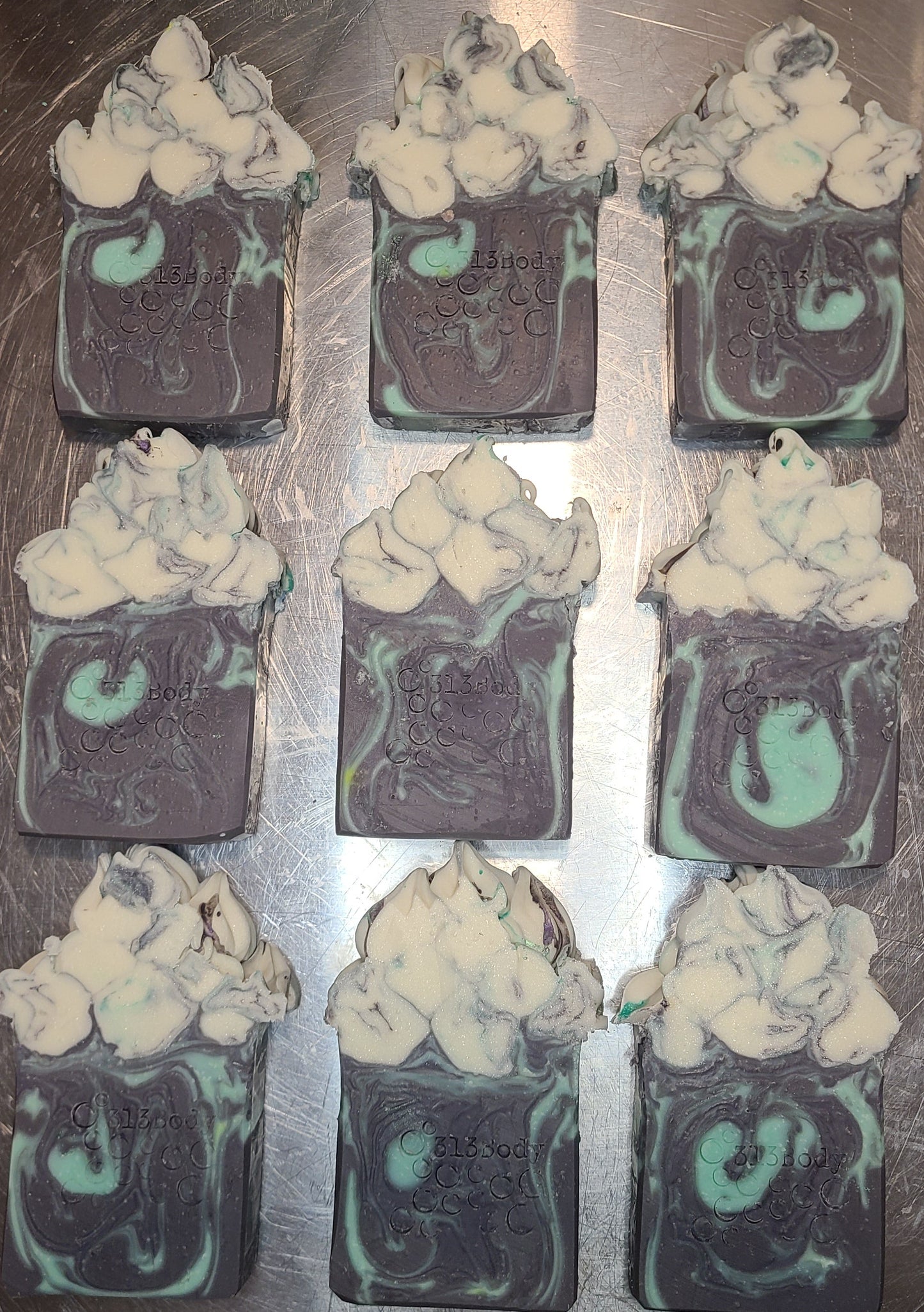 Lilacs in Mackinac Handcrafted Soap - Lilac Scented - Frosted Soap