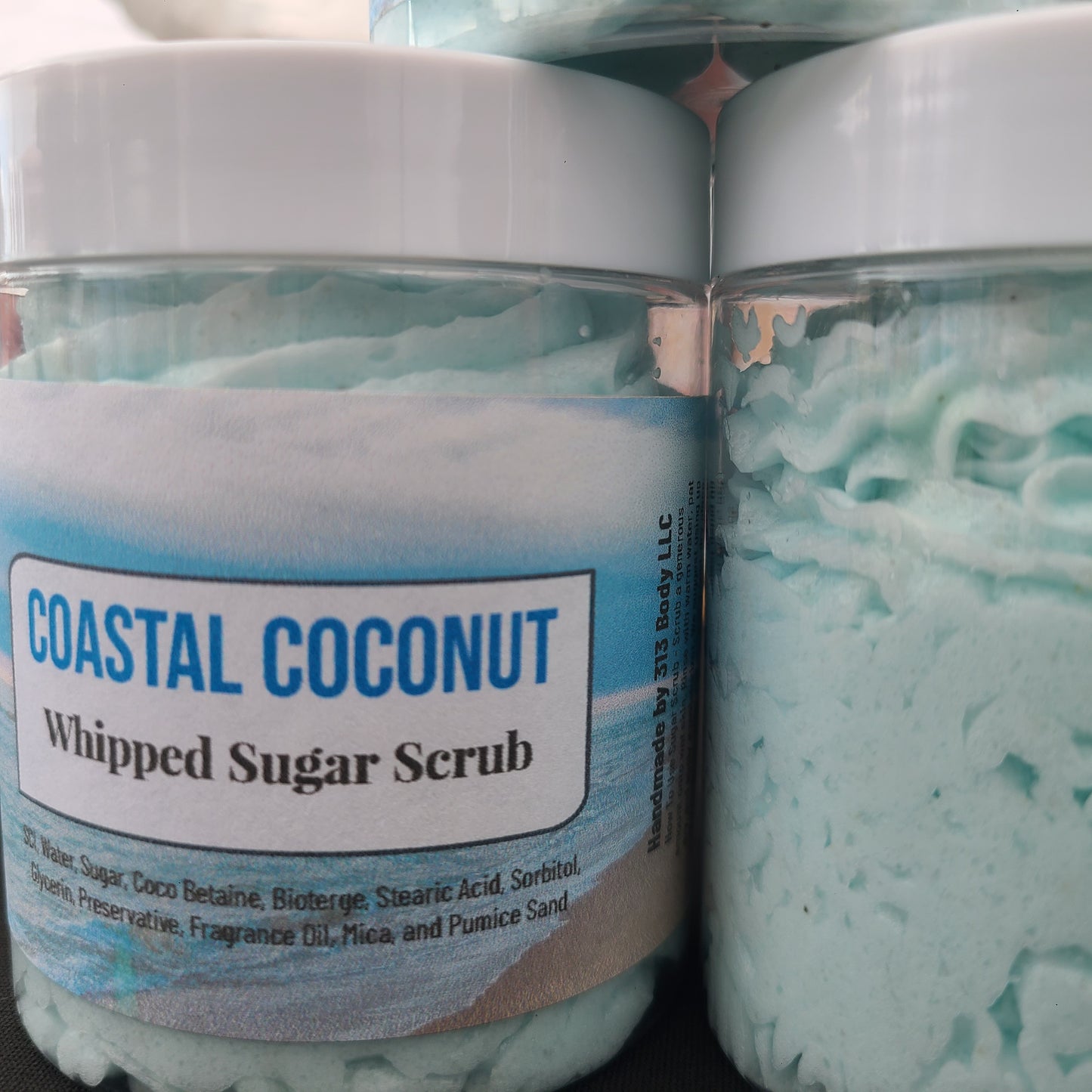 Coastal Coconut Foaming Whipped Sugar Scrub