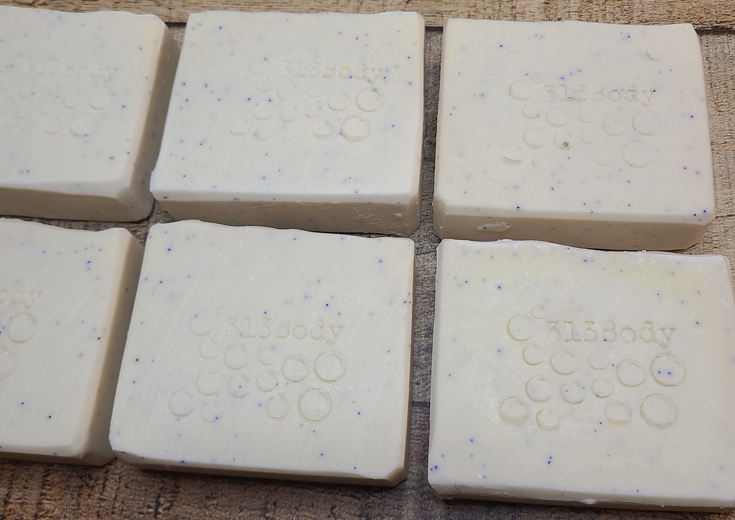 Moisturizing Shave Soap with Jojoba Beads ~ Fresh Shave Scented