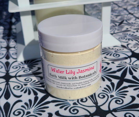 Bath Milk Soak ~ Water Lily Jasmine Scented