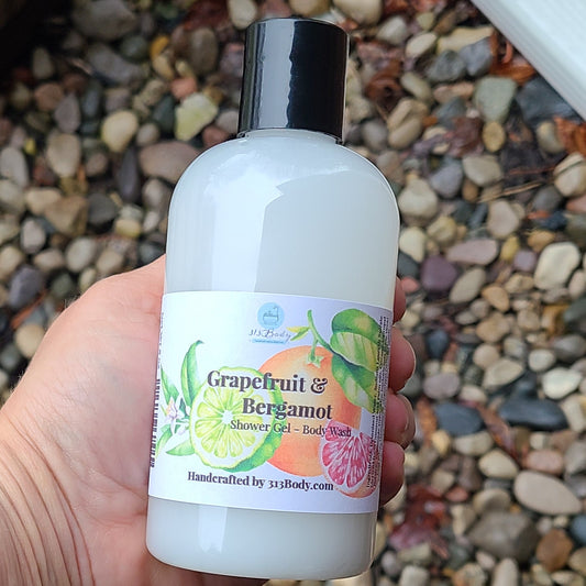 Grapefruit & Bergamot Scented Shower Gel - Body Wash