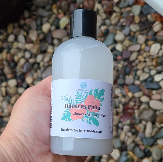 Hibiscus Palm Scented Shower Gel - Body Wash