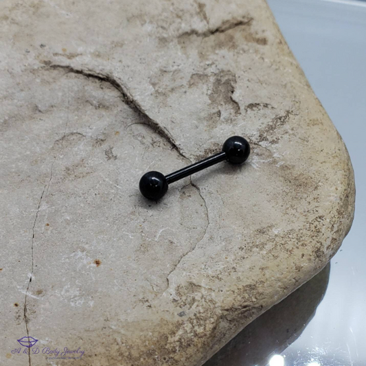 Tongue or Nipple Barbell Plated