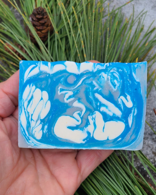 RESTORE THE ROAR - Aqua Di Gio Scented Handmade Soap with Goats Milk