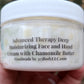 Advanced Therapy Deep Moisturizing Face and Hand Cream with Chamomile Butter