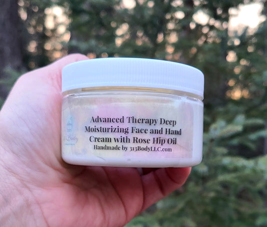 Advanced Therapy Deep Moisturizing Face and Hand Cream with Rose Hip Oil