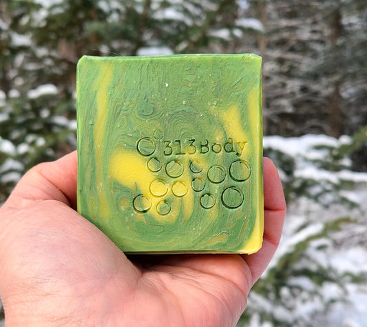 Lemon & Litsea Cubeba Essential Oil Soap