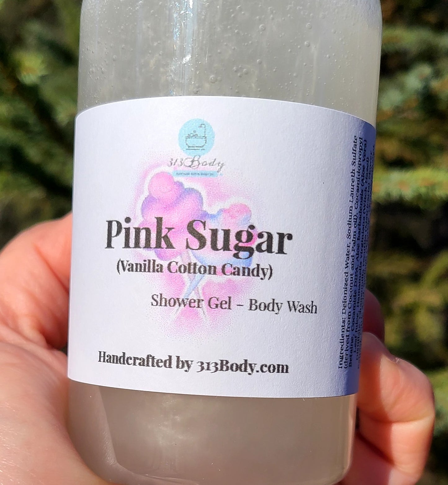 Pink Sugar Scented Shower Gel - Body Wash
