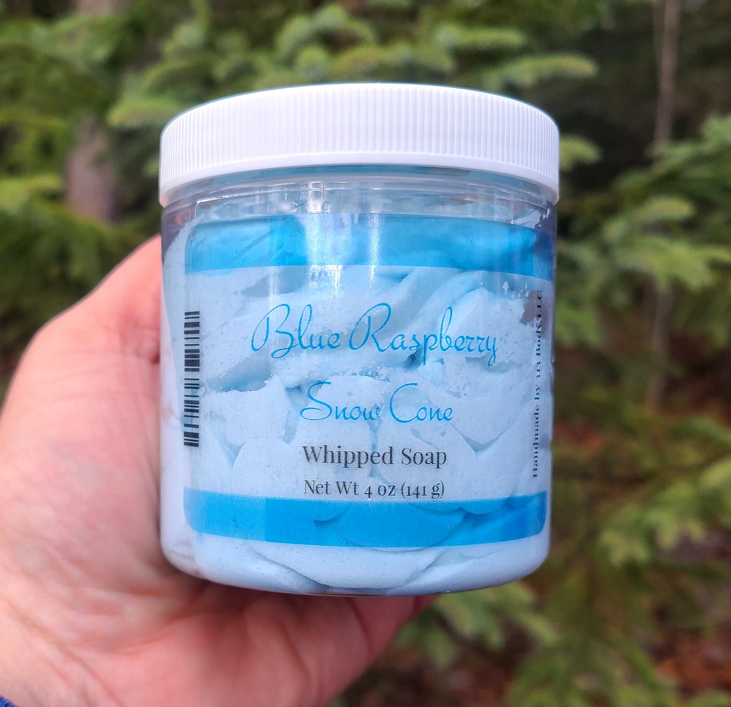 Blue Raspberry Snow Cone Whipped Soap