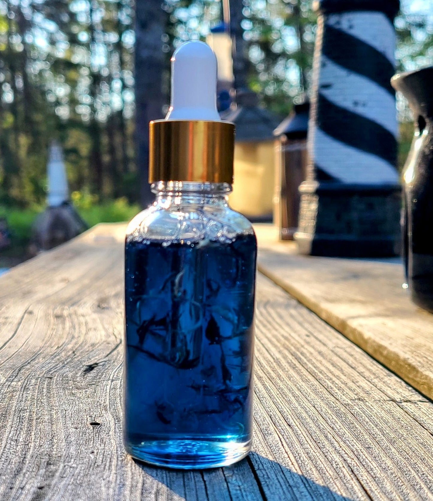 Blue Tansy and Rosemary Facial Oil - Anti Aging & Anti Inflammatory