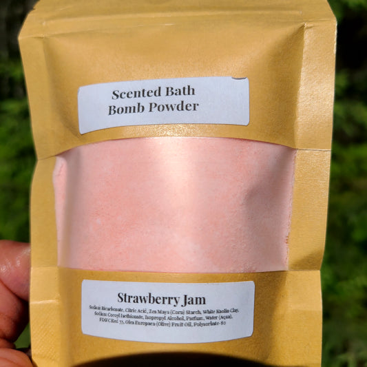 Strawberry Jam Bath Bomb Powder