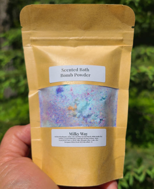 Milky Way Bath Bomb Powder