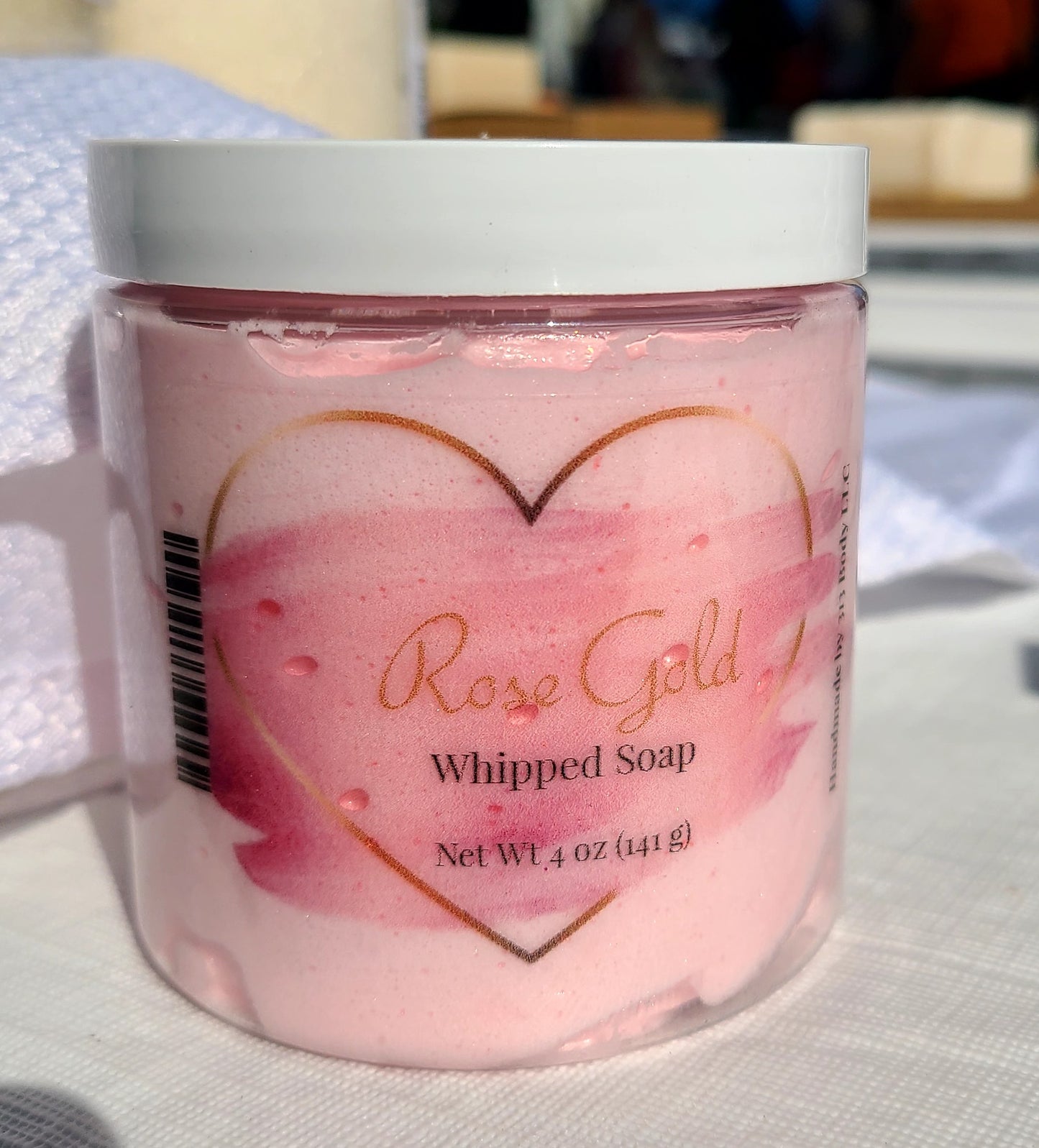 Rose Gold Whipped Soap