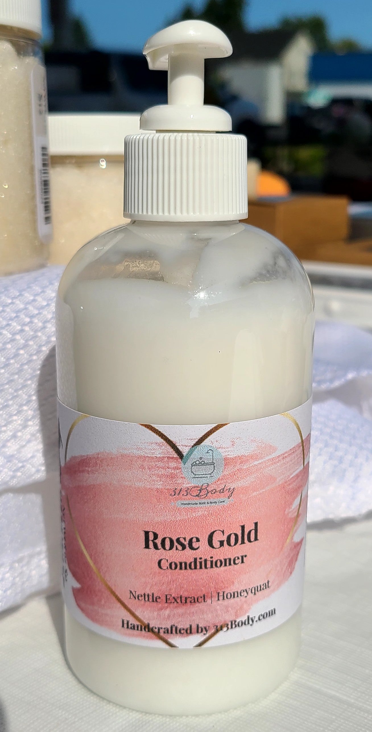 Rose Gold Liquid Shampoo & Conditioner