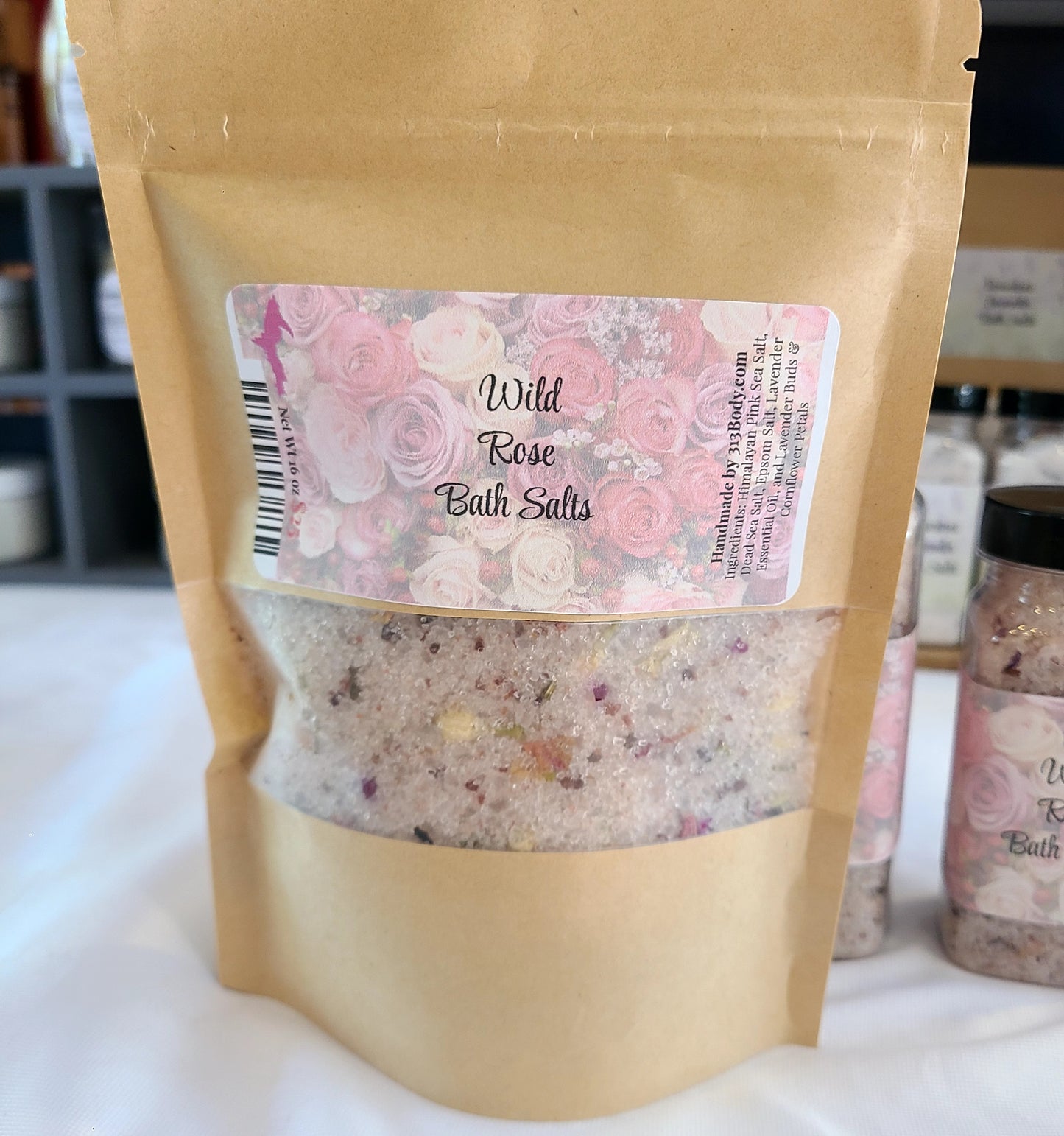 Wild Rose Bath Salt