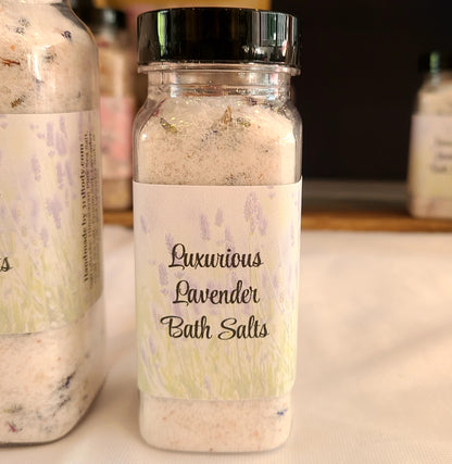 Luxurious Lavender Bath Salts