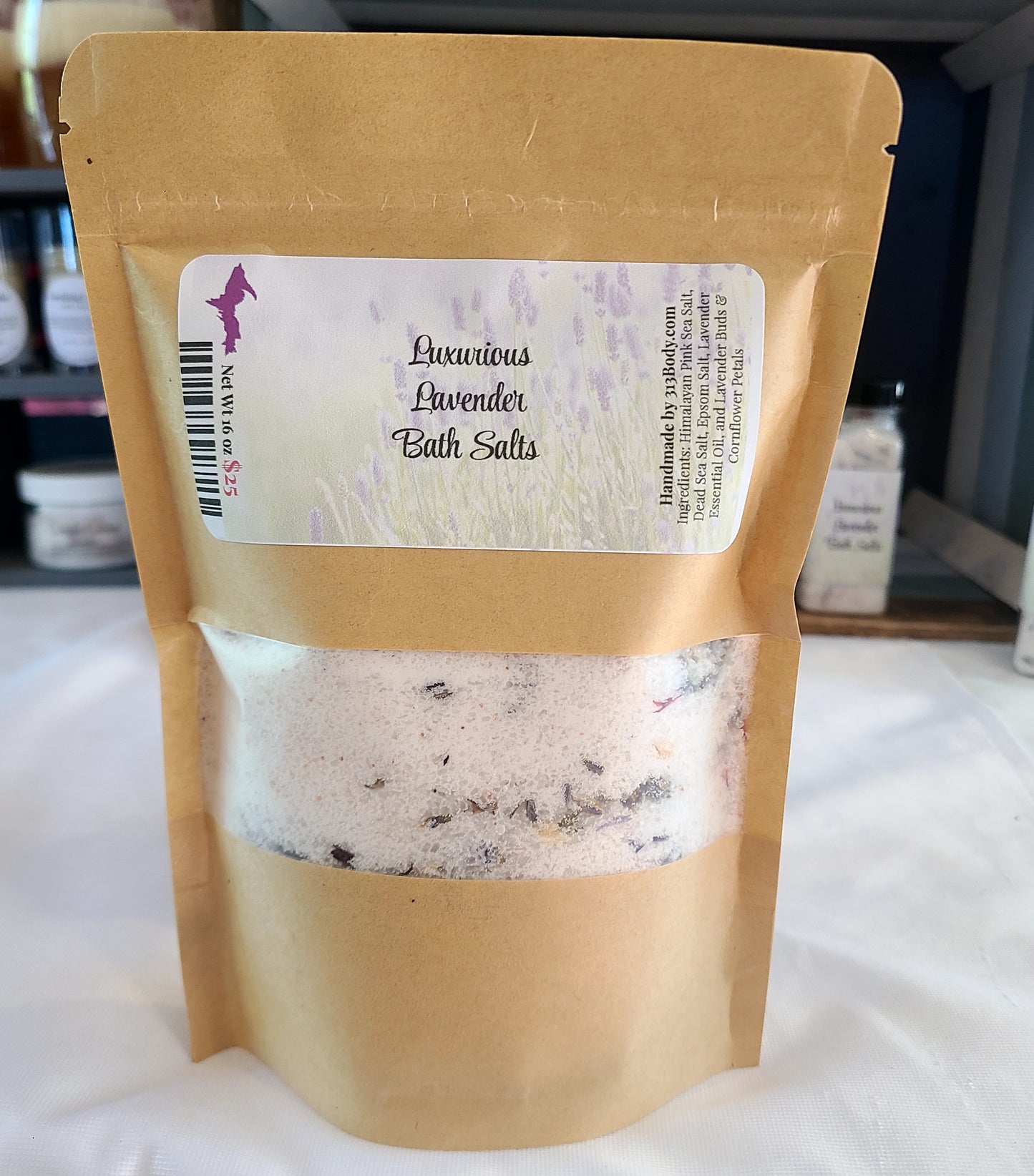 Luxurious Lavender Bath Salts