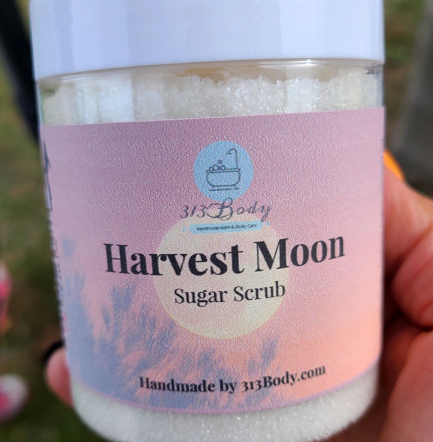 Harvest Moon Sugar Scrub with Shea Butter and Avocado Oil