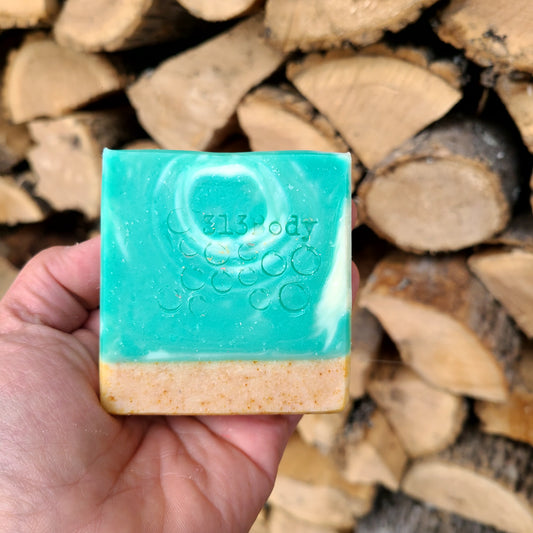 COMING Dec 6th ~ Torch Lake Sandbar ~ White Gardenia  Scented Handmade Soap with Kokum Butter