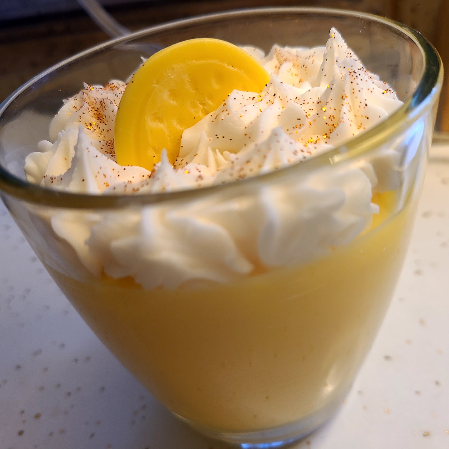 Lemon Pound Cake Dessert Candle - Wickless and Wax Melts