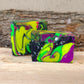 Northern Lights ~ Black Canyon Scented Handmade Soap with Shea Butter and Activated Charcoal