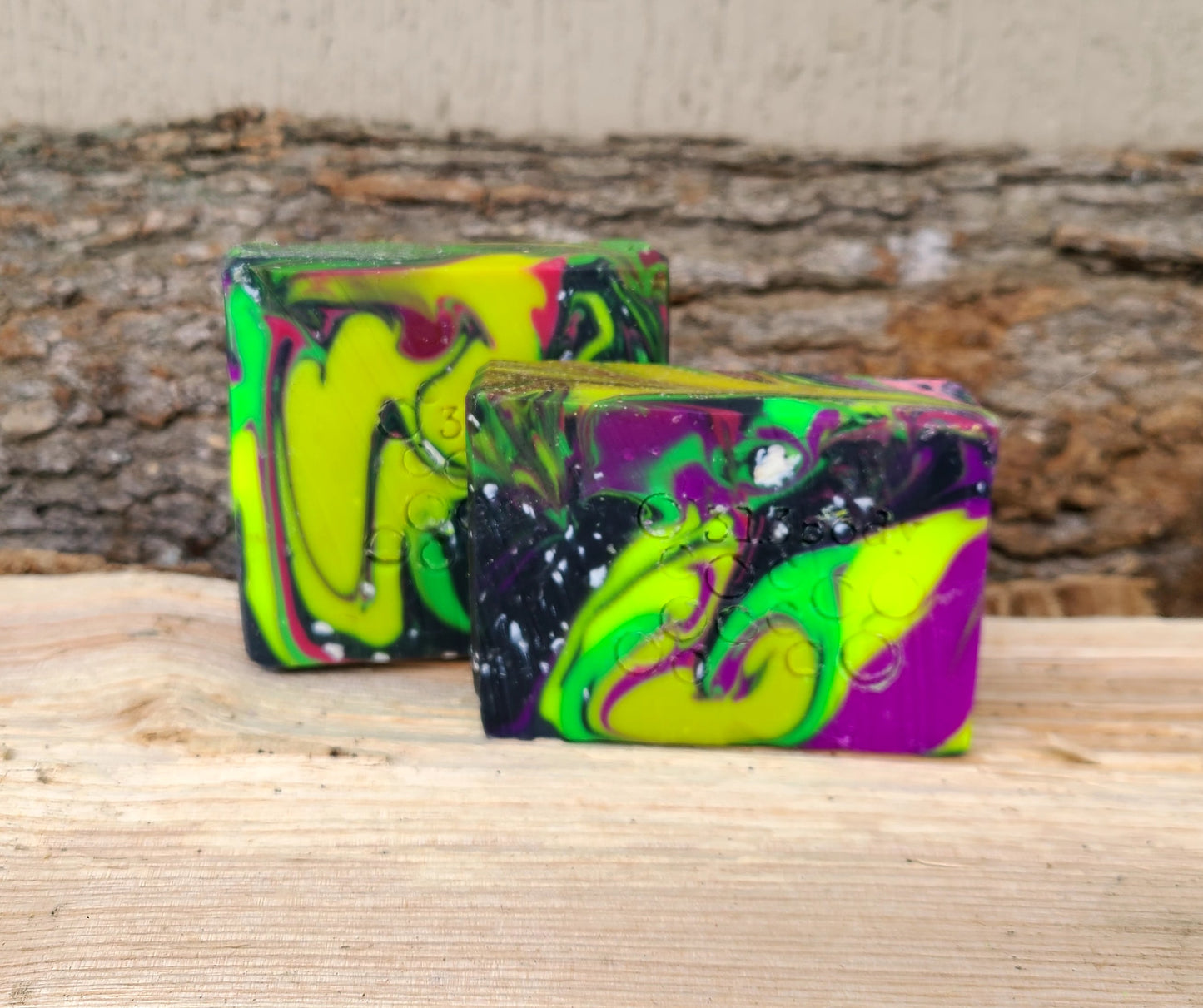 Northern Lights ~ Black Canyon Scented Handmade Soap with Shea Butter and Activated Charcoal