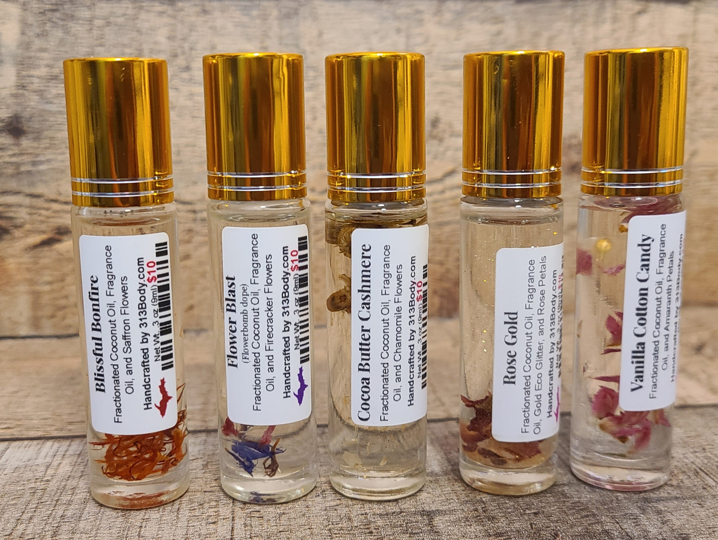 Perfume Oil Rollers & Essential Oil Perfume Rollers