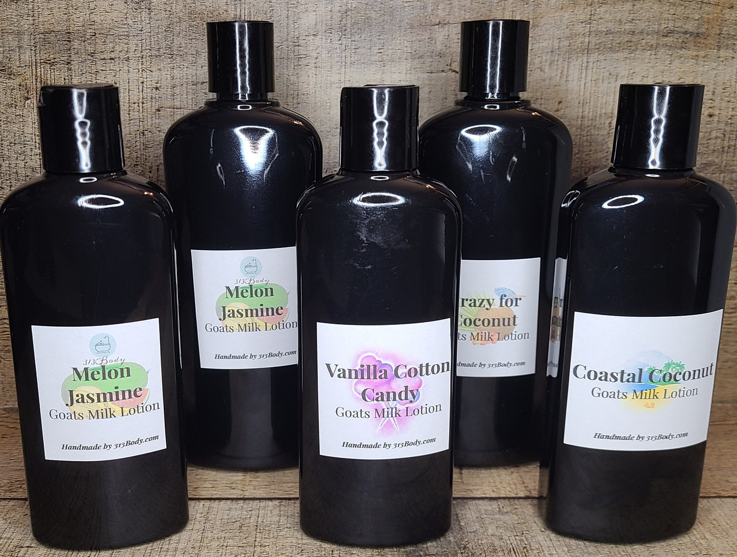 Goats Milk Body Lotion with Jojoba, Argan, Apricot, and Meadowfoam Seed Oils