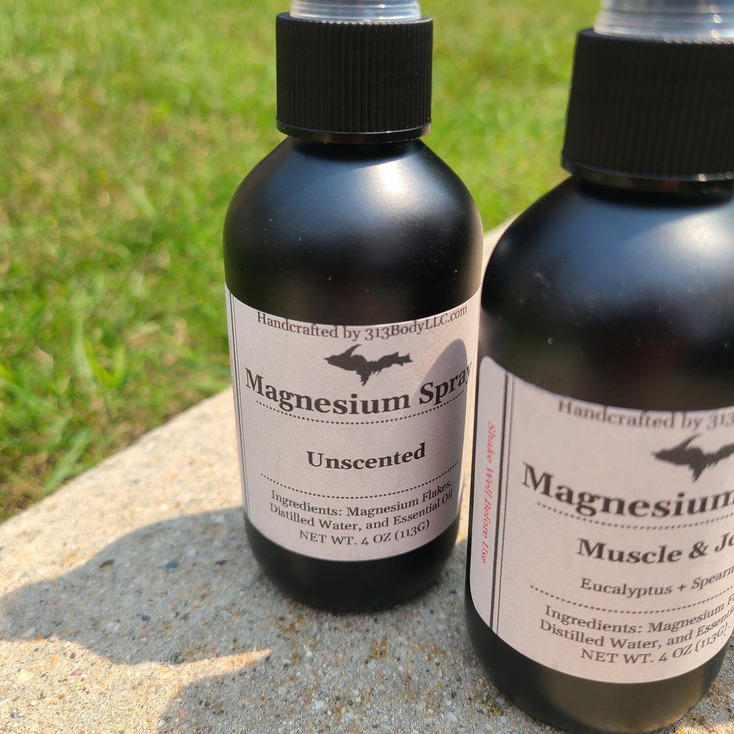 Magnesium Oil Spray - 4 Essential Oil Blends