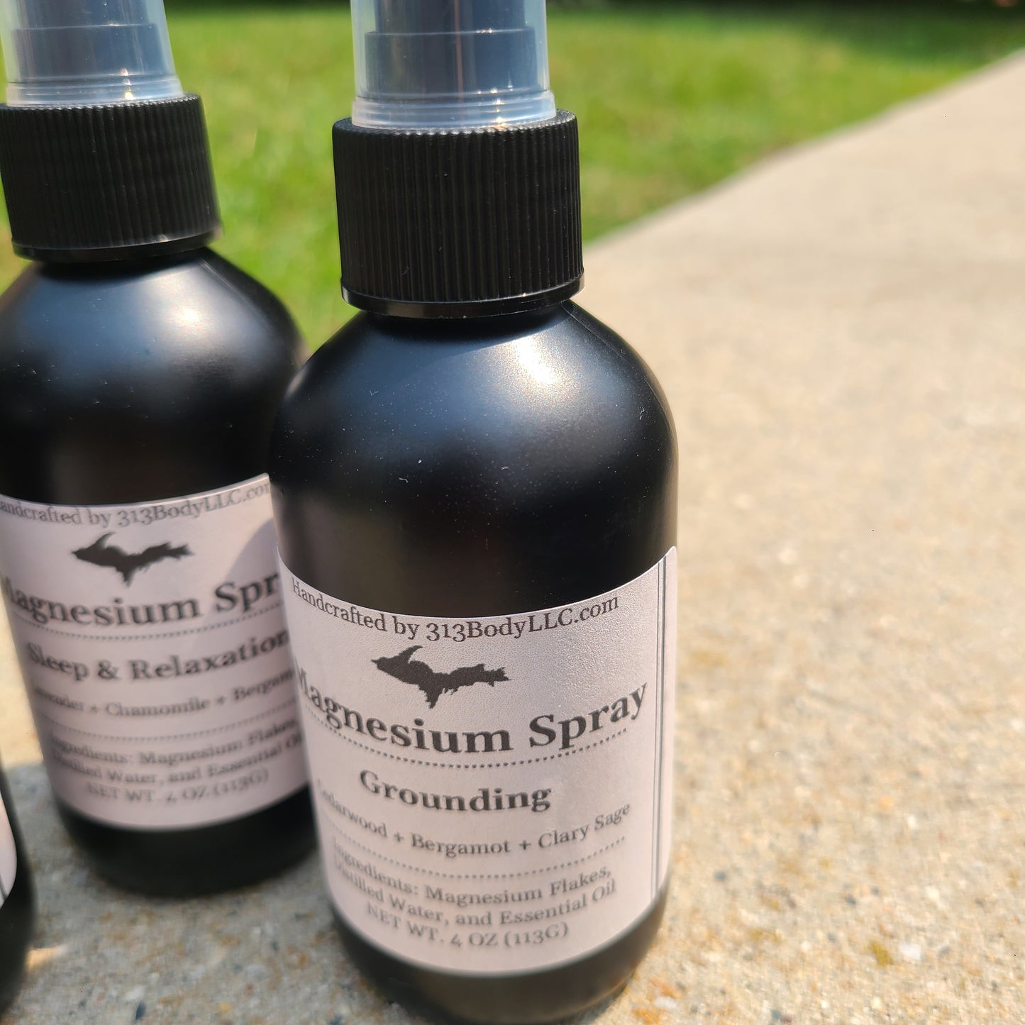 Magnesium Oil Spray - 4 Essential Oil Blends