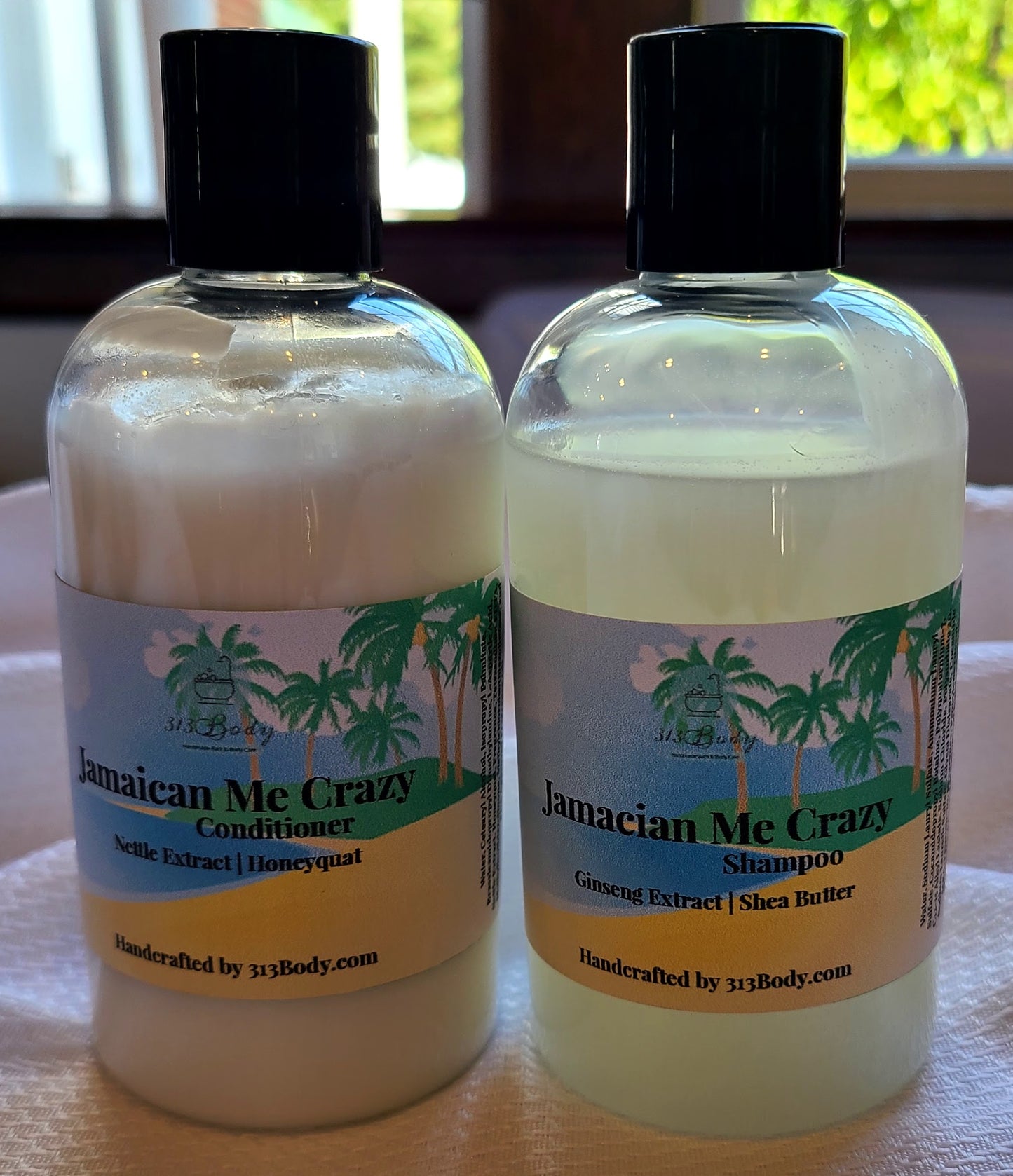 Jamaican Me Crazy Liquid Shampoo and Condtioner