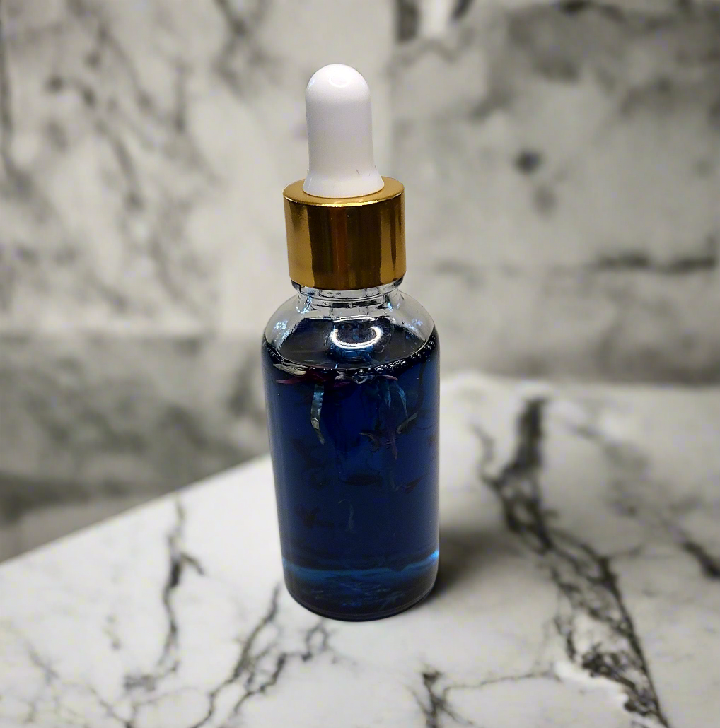 Blue Tansy and Rosemary Facial Oil - Anti Aging & Anti Inflammatory