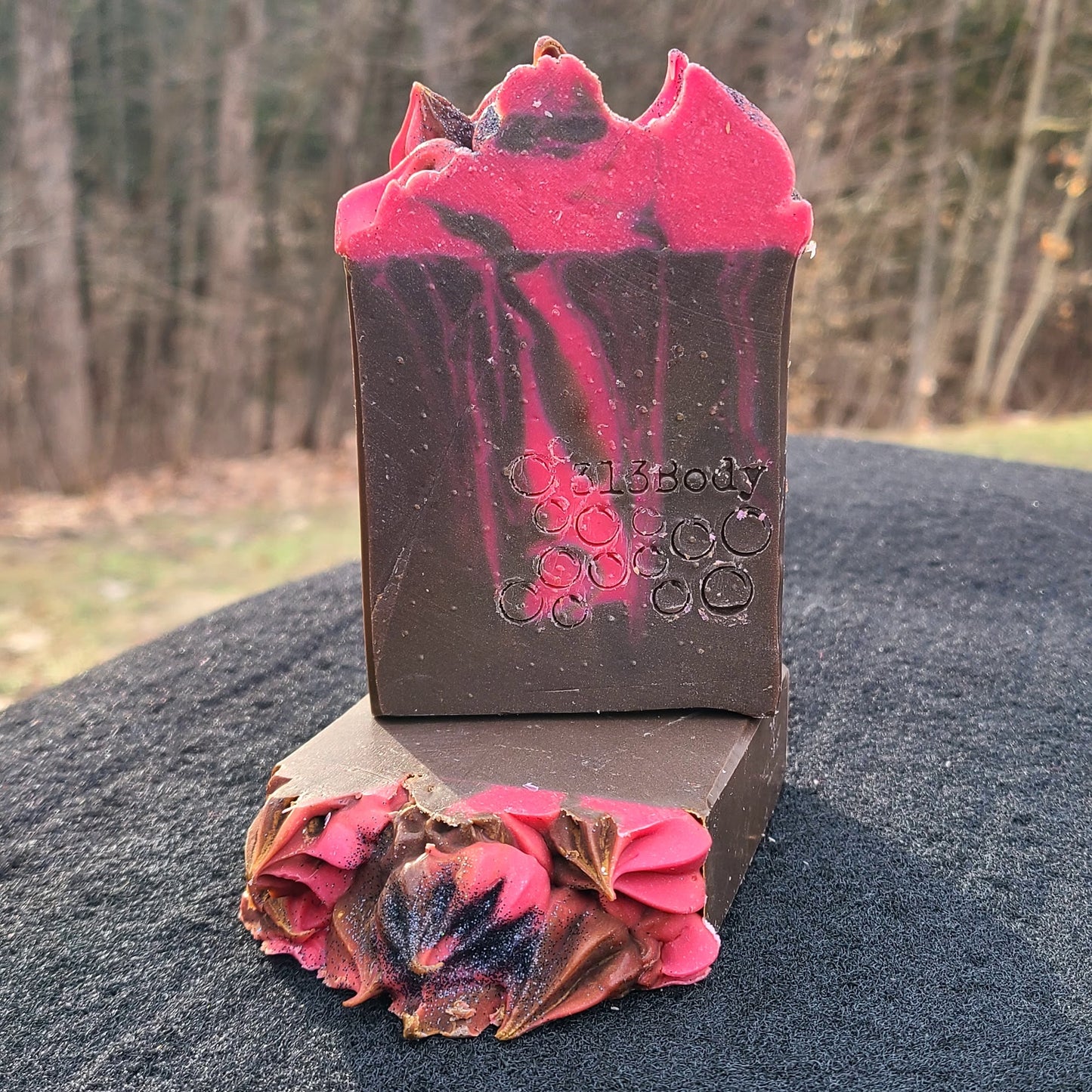 Dark Kisses Scented Handmade Soap with Kokum Butter