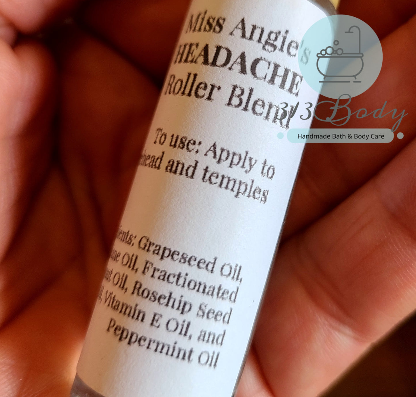 Miss Angie's HEADACHE Essential Oil Roller Blend