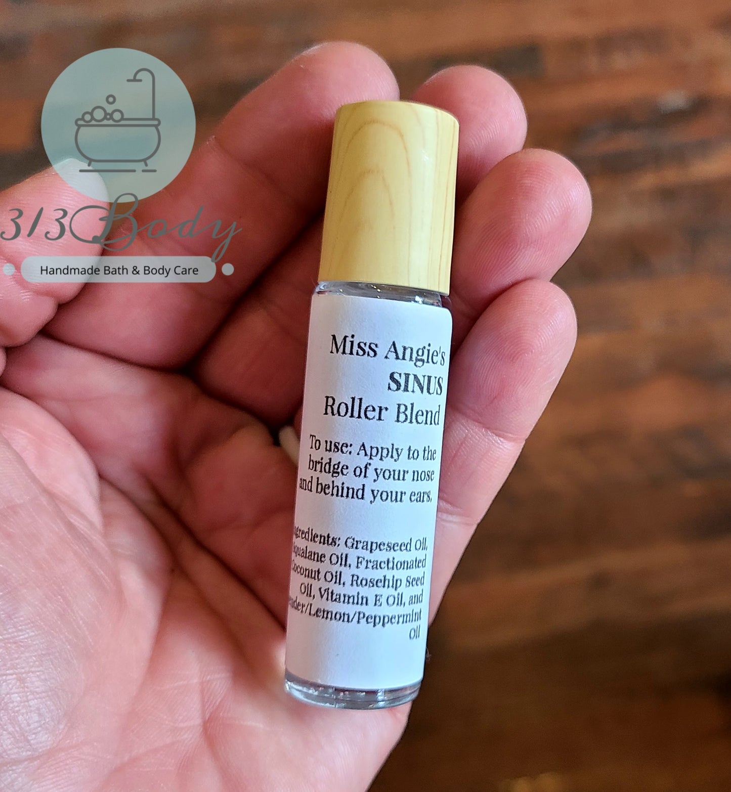 Miss Angie's SINUS Essential Oil Roller Blend