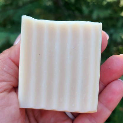 Pure and Simple Handmade Soap with Oatmeal, Goats Milk, and Shea Butter (unscented)